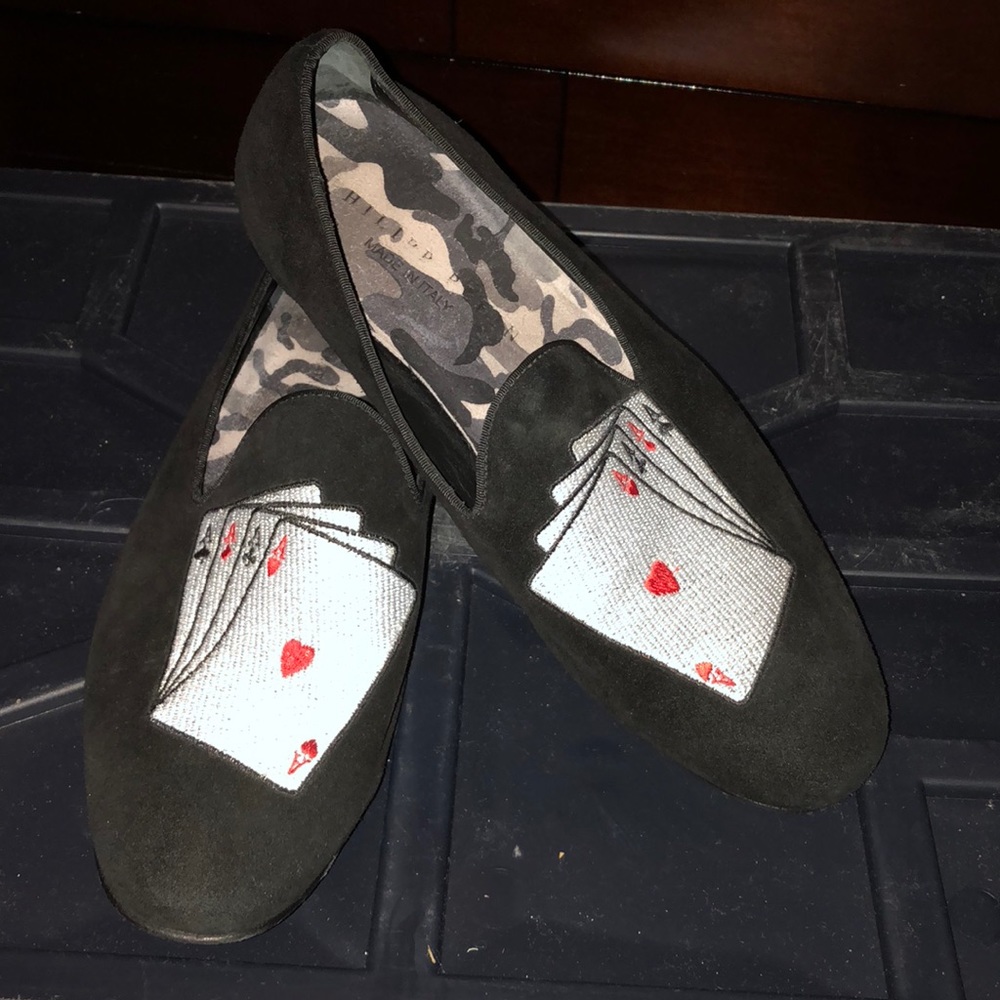 Philipp Plein Loafers with Card deck